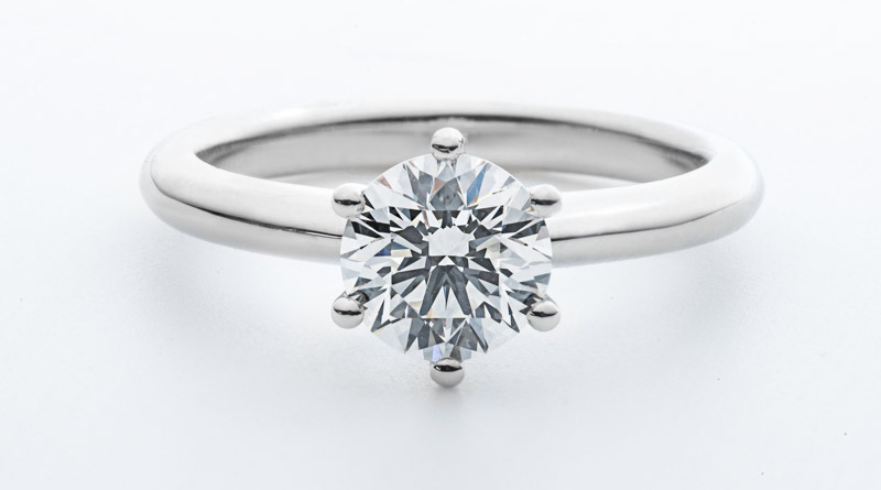 platinum engagement ring