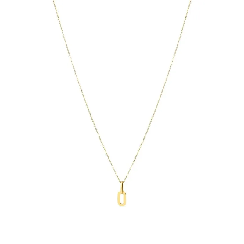 Chain Drop zlatna ogrlica