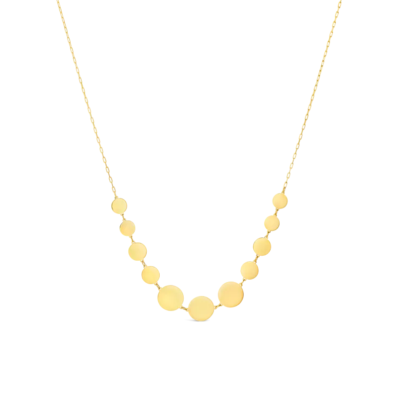 Circle Charms zlatna ogrlica