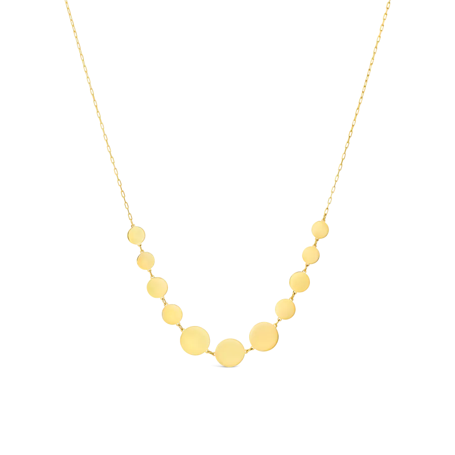 Circle Charms zlatna ogrlica
