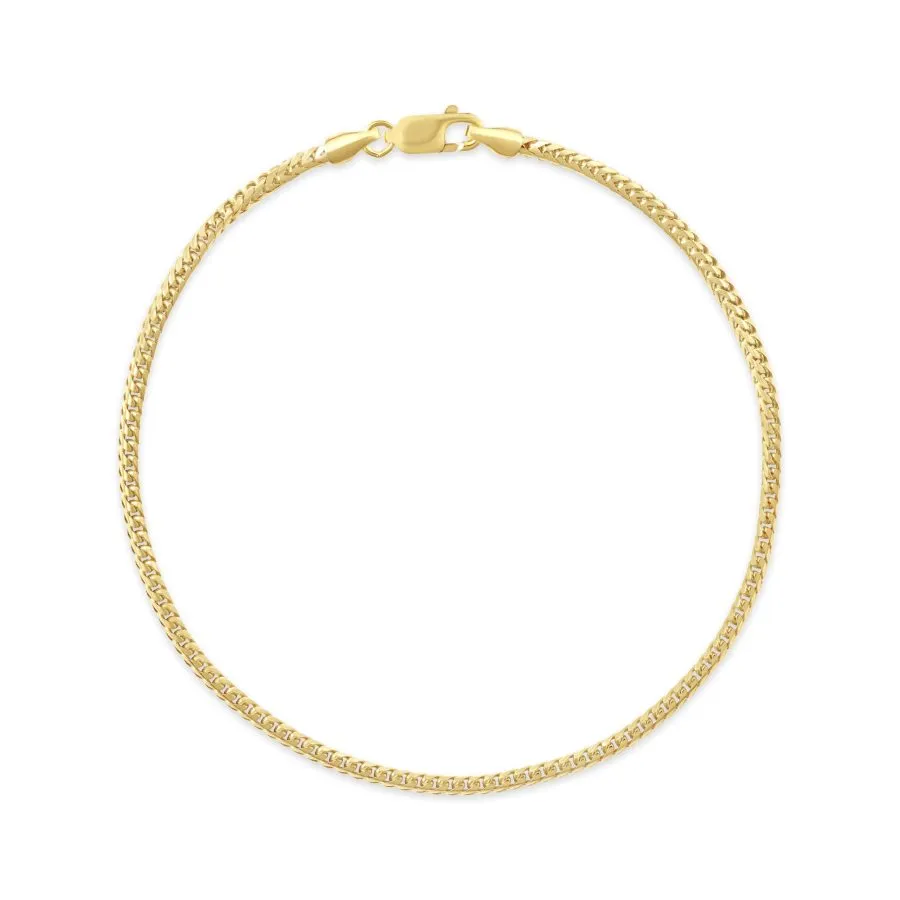 Simple Chain zlatna narukvica