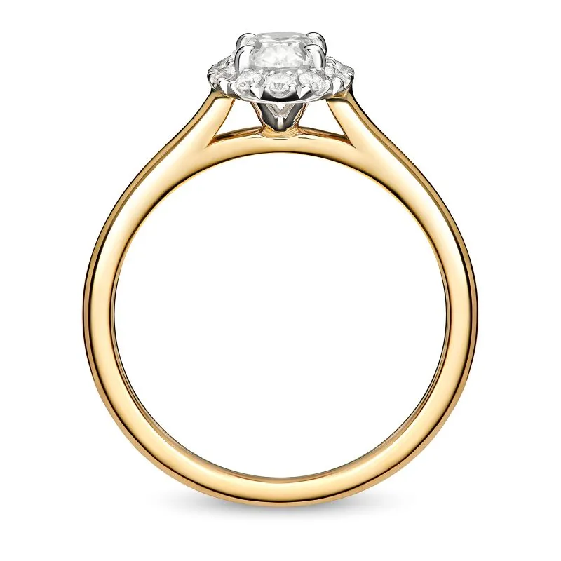 Enchante zlatni zaručnički prsten s dijamantom 0.58 - 0.67 ct