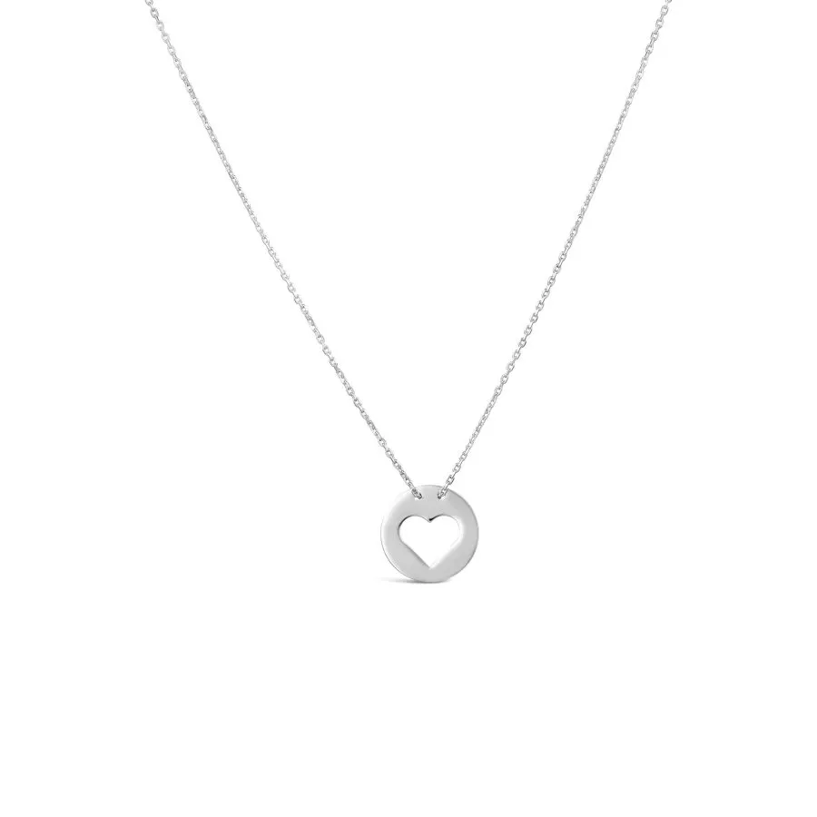 Halo Heart zlatna ogrlica