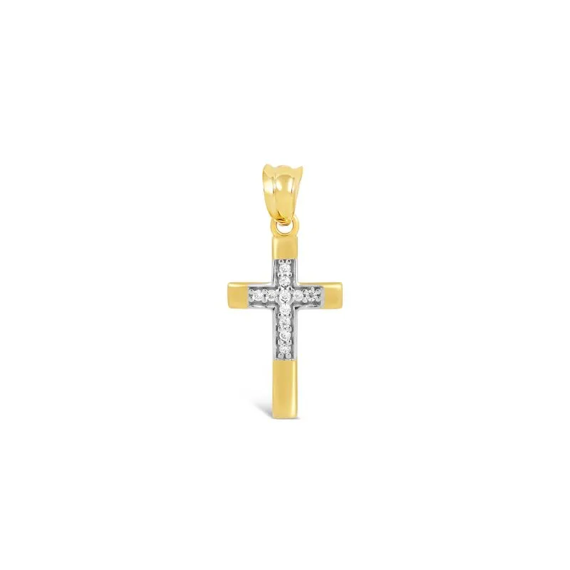True Cross zlatni privjesak