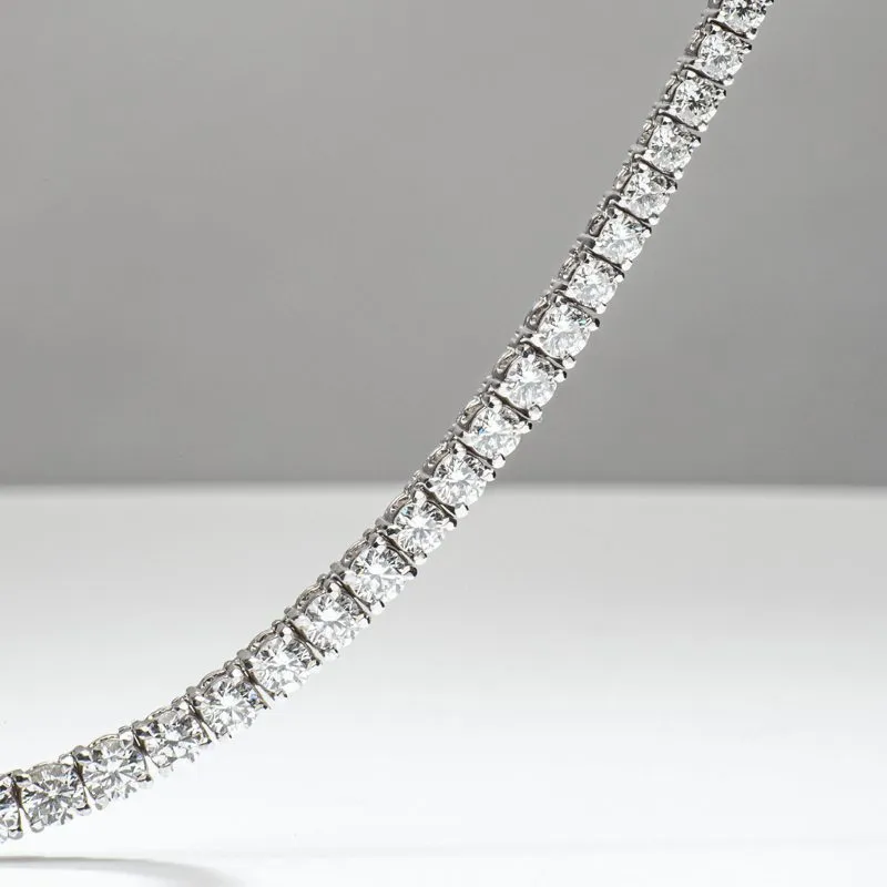 Aria zlatna ogrlica s dijamantima 9.08 ct