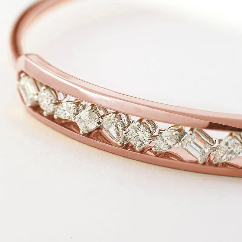 Electra zlatna narukvica s dijamantima 2.05 ct