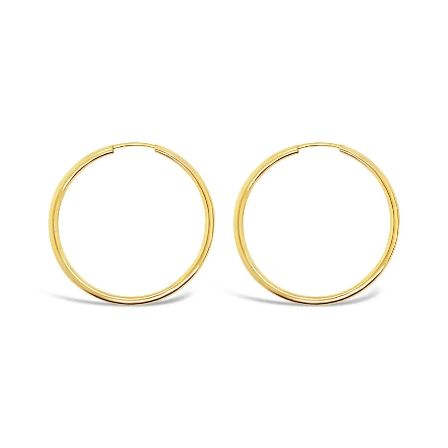 Circles Maxi zlatne naušnice