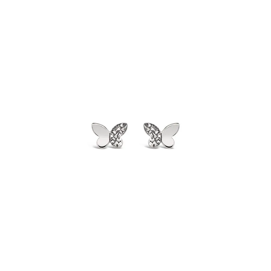 Butterflies zlatne naušnice