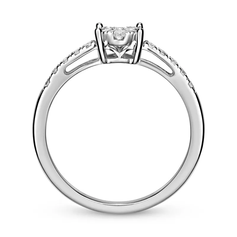 Stellar Brilliance zlatni prsten s dijamantom 0.31 ct