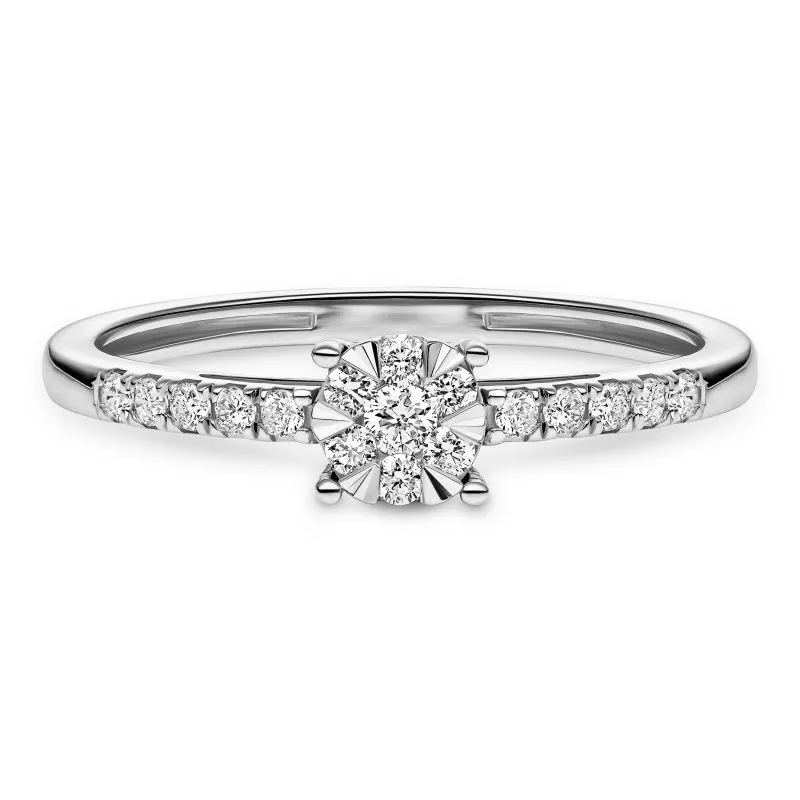 Stellar Brilliance zlatni prsten s dijamantom 0.23 ct