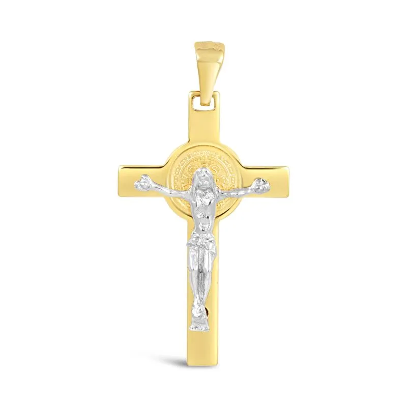 Passion Cross zlatni privjesak