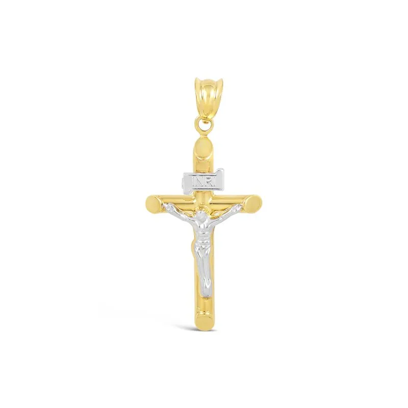 Jesus Cross zlatni privjesak