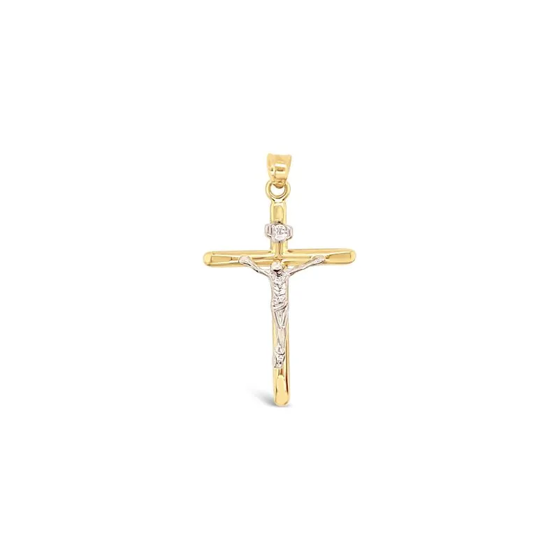 Saint Cross zlatni privjesak
