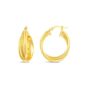 Charm Hoops zlatne naušnice