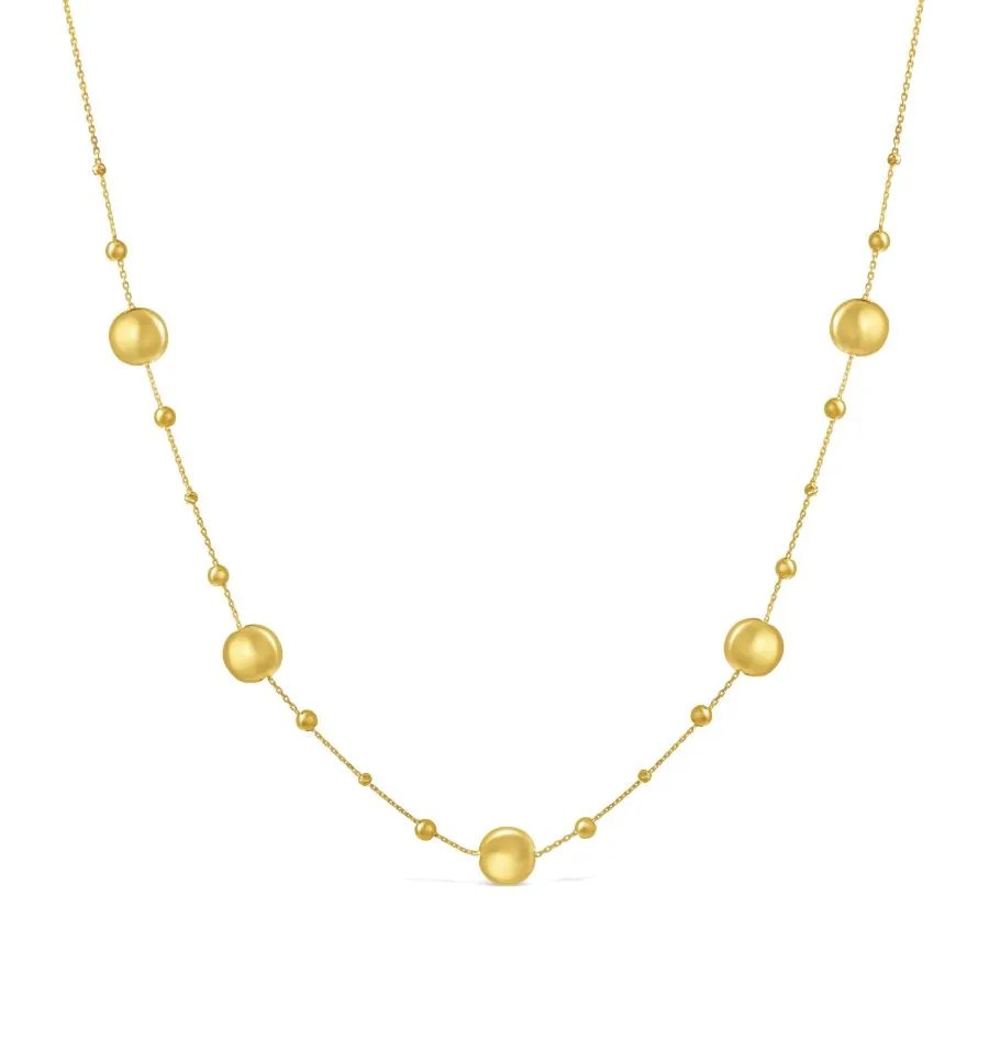 Luminous Pearls zlatna ogrlica