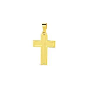 Graceful Cross zlatni privjesak