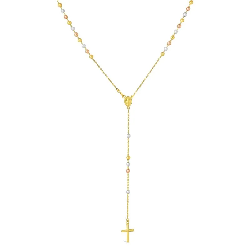 Celestial Rosary zlatna ogrlica krunica