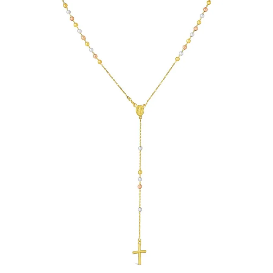 Celestial Rosary zlatna ogrlica krunica