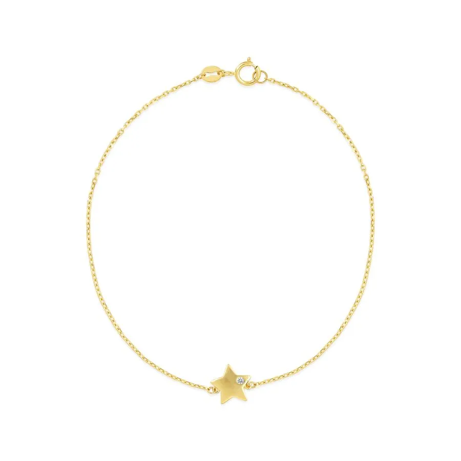 Devoted Star zlatna narukvica