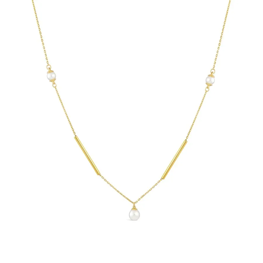 Pearl Drop zlatna ogrlica