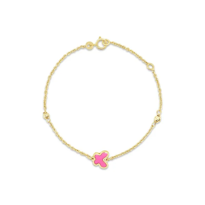Mariposa dječja zlatna narukvica