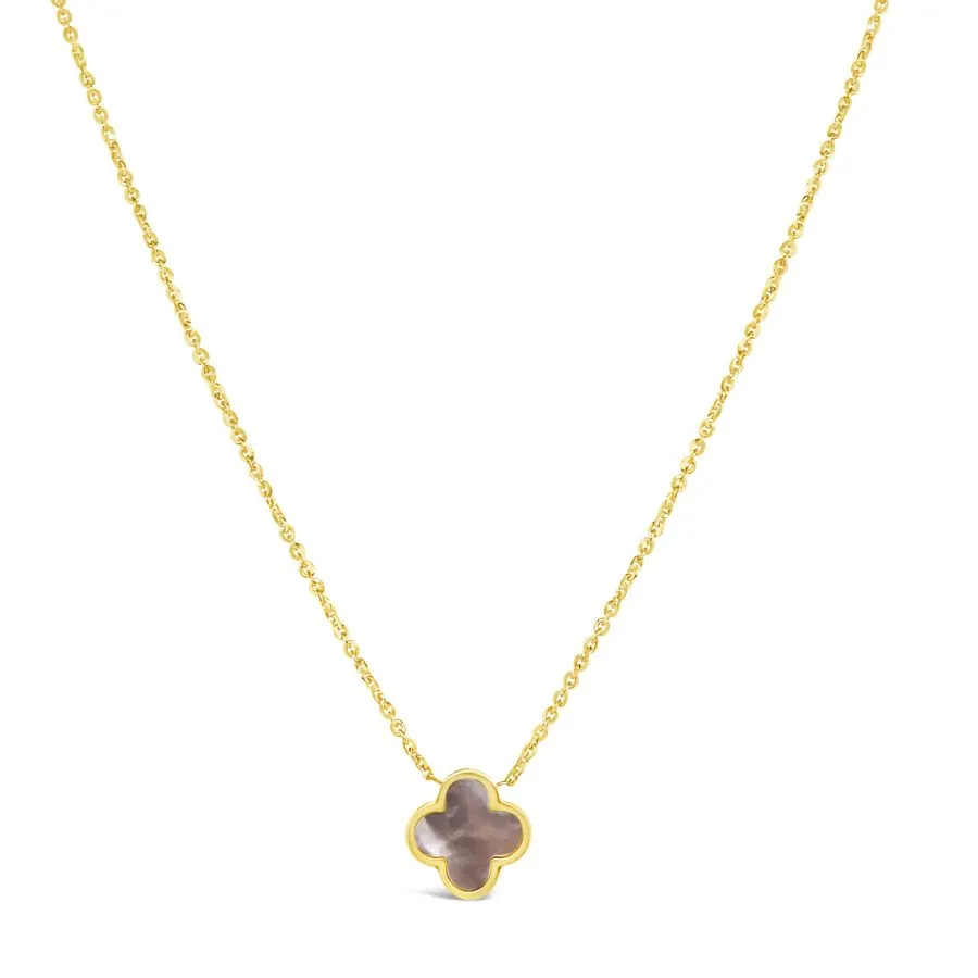 Clover Shine zlatna ogrlica