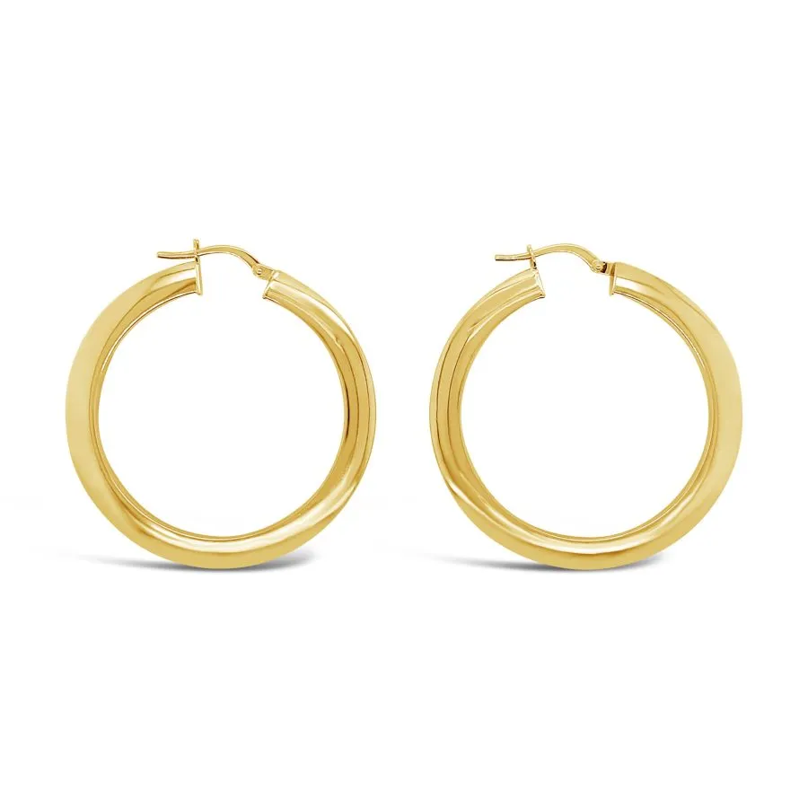 Hoops Delight Midi zlatne naušnice