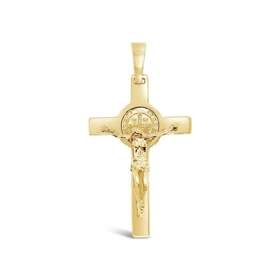Golden Cross zlatni privjesak
