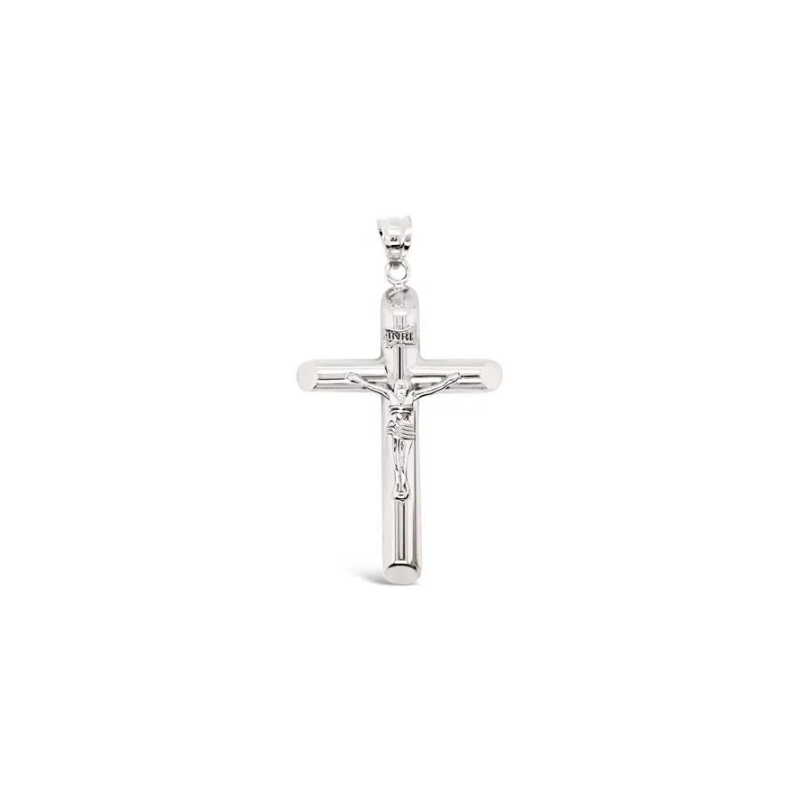 Peaceful Cross zlatni privjesak