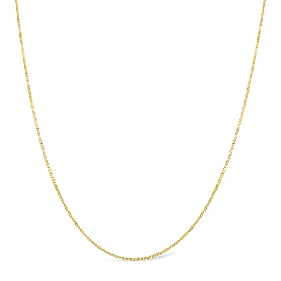 Box Chain Bond zlatni lančić