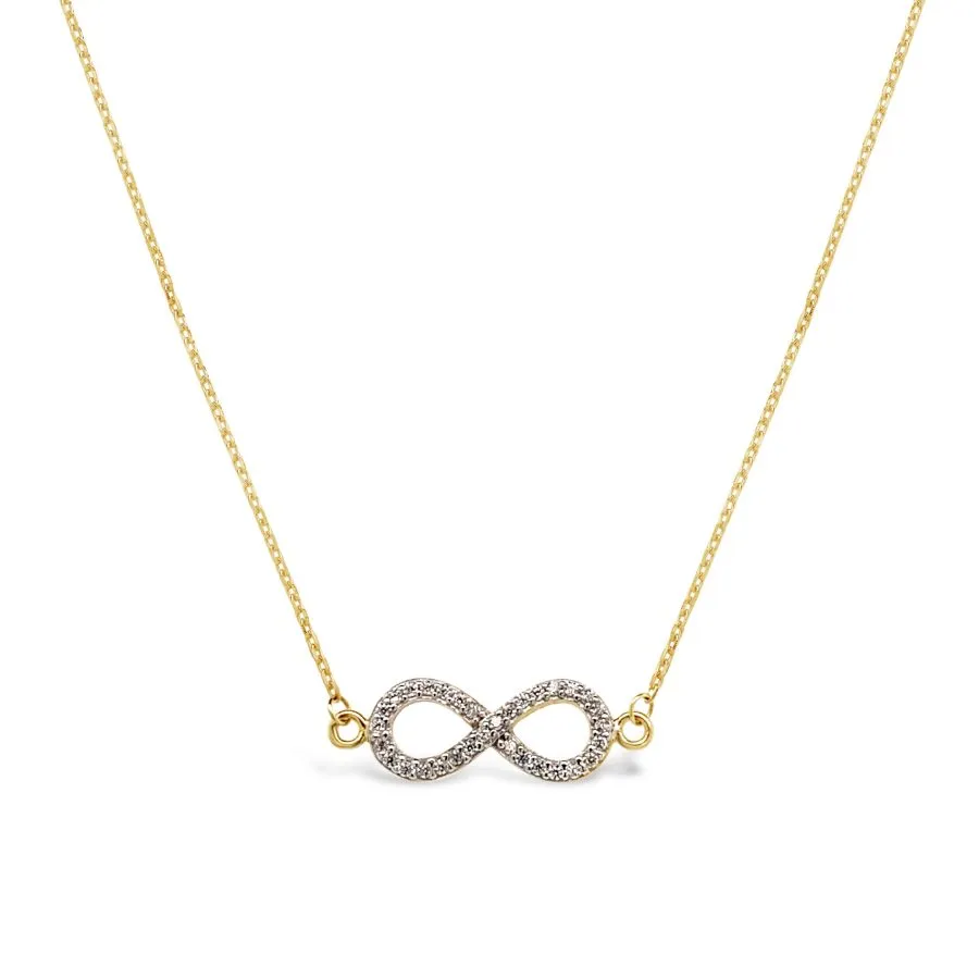 Infinity Gold zlatna ogrlica