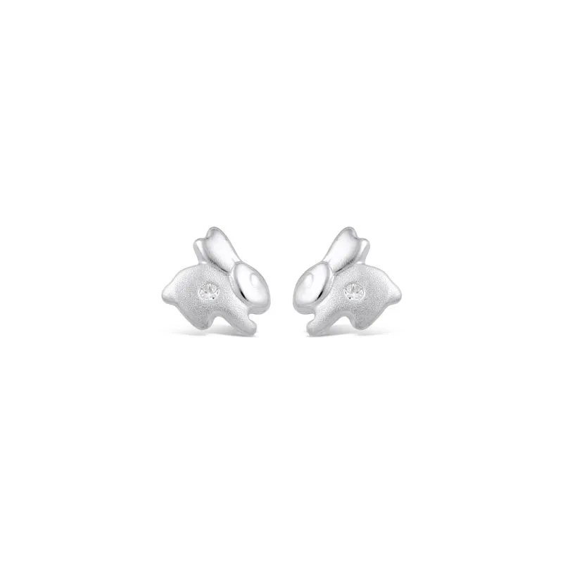 Bunnies zlatne naušnice