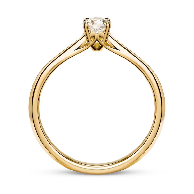 Lumionus Gem zlatni prsten s dijamantom 0.23 - 0.29 ct