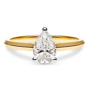 Promised Eternity zlatni zaručnički prsten s dijamantom 1.00 - 1.09 ct