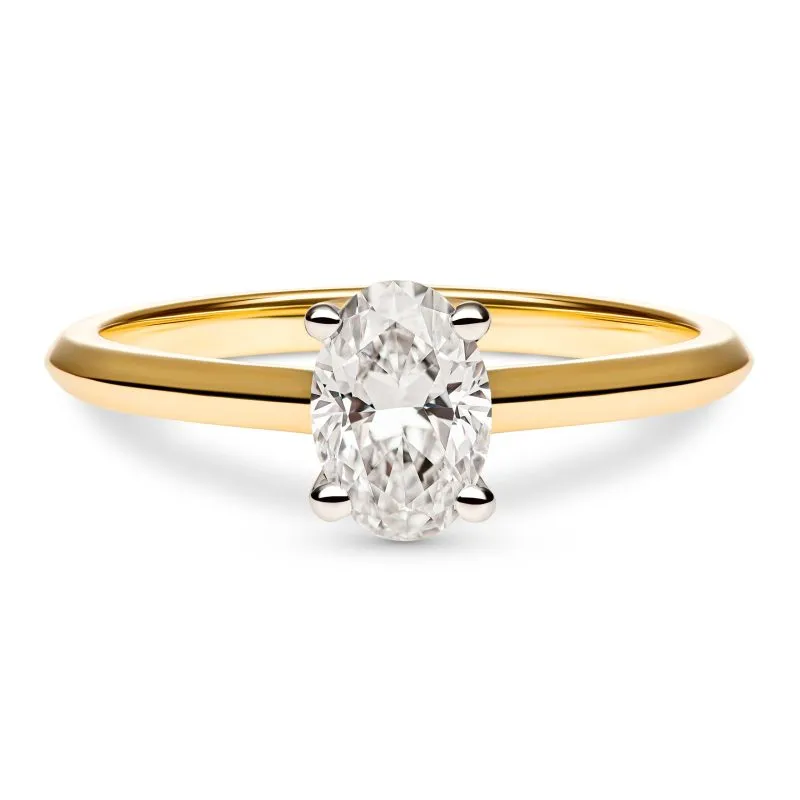 Answer of Love zlatni zaručnički prsten s dijamantom 0.68 - 0.77 ct