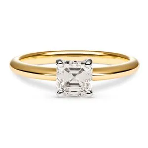 Timeless Sparkle zlatni zaručnički prsten s dijamantom 0.98 - 1.07 ct