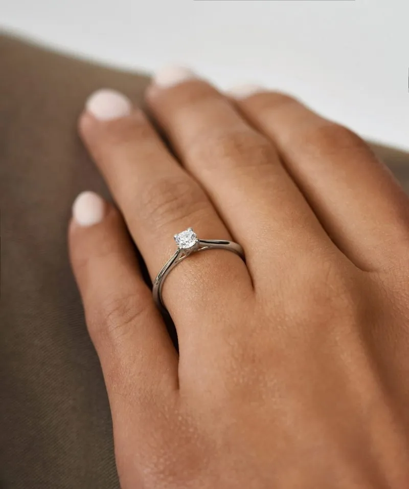 Lumionus Gem zlatni prsten s dijamantom 0.23 - 0.29 ct