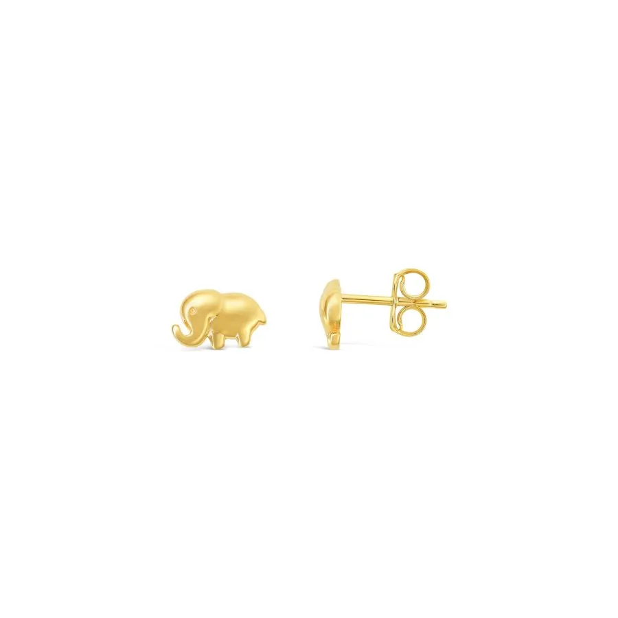 Golden Elephant zlatne naušnice