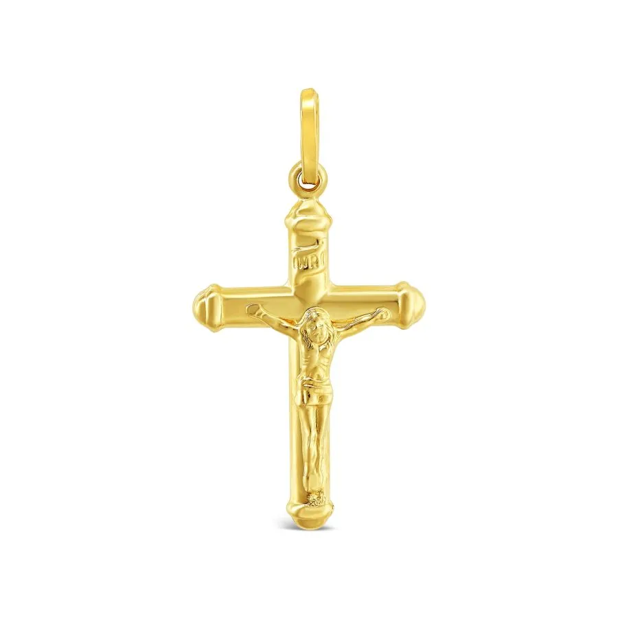Blessed Cross zlatni privjesak