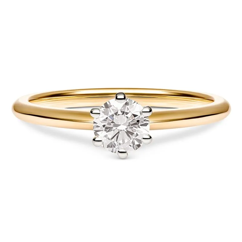 Forevermore zlatni zaručnički prsten s dijamantom 0.48 - 0.57 ct