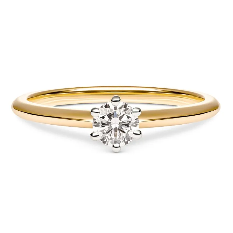 Forevermore zlatni zaručnički prsten s dijamantom 0.28 - 0.37 ct