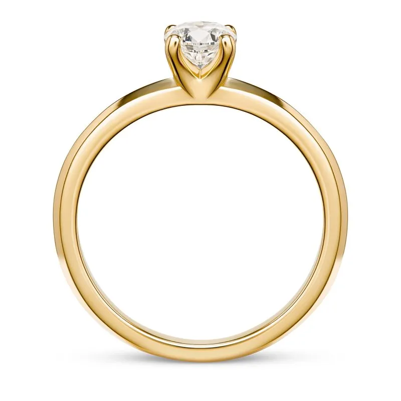 Eternal Brilliance zlatni zaručnički prsten s dijamantom 0.48 - 0.57 ct