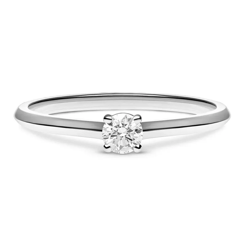 Celestial Sparkle zlatni zaručnički prsten s dijamantom 0.13 - 0.17 ct