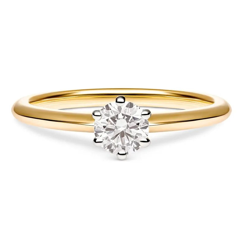Forevermore zlatni zaručnički prsten s dijamantom 0.38 - 0.47 ct