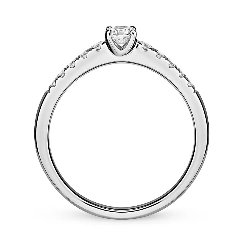 Timeless Beauty zlatni prsten s dijamantima 0.13 - 0.17 ct