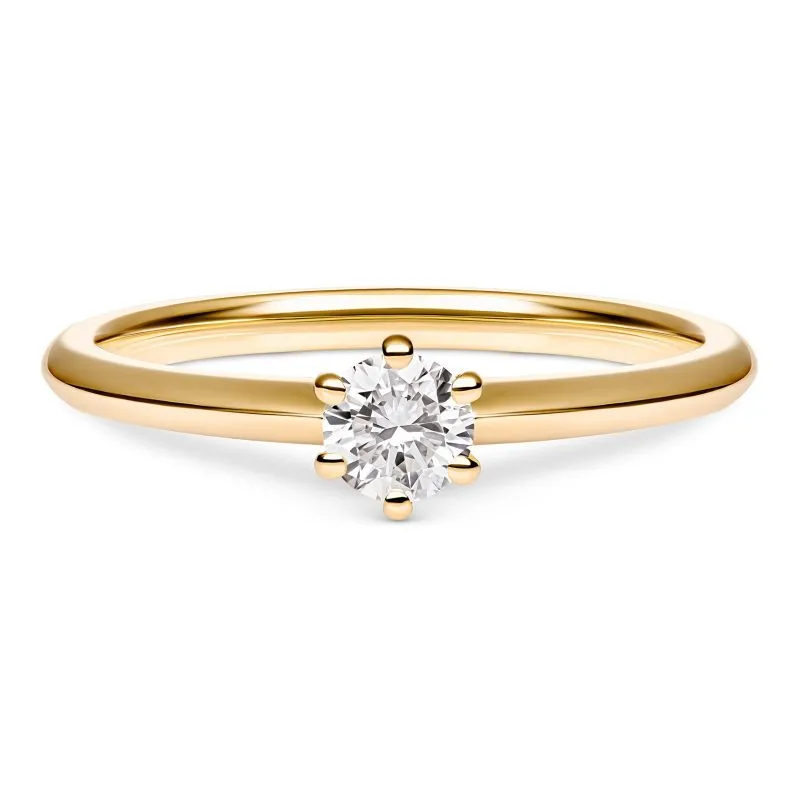 Forevermore zlatni zaručnički prsten s dijamantom 0.23 - 0.27 ct