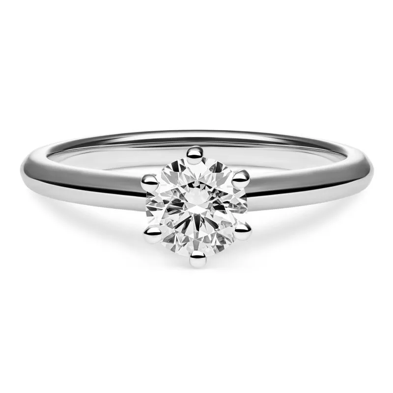 Forevermore zlatni zaručnički prsten s dijamantom 0.68 - 0.77 ct