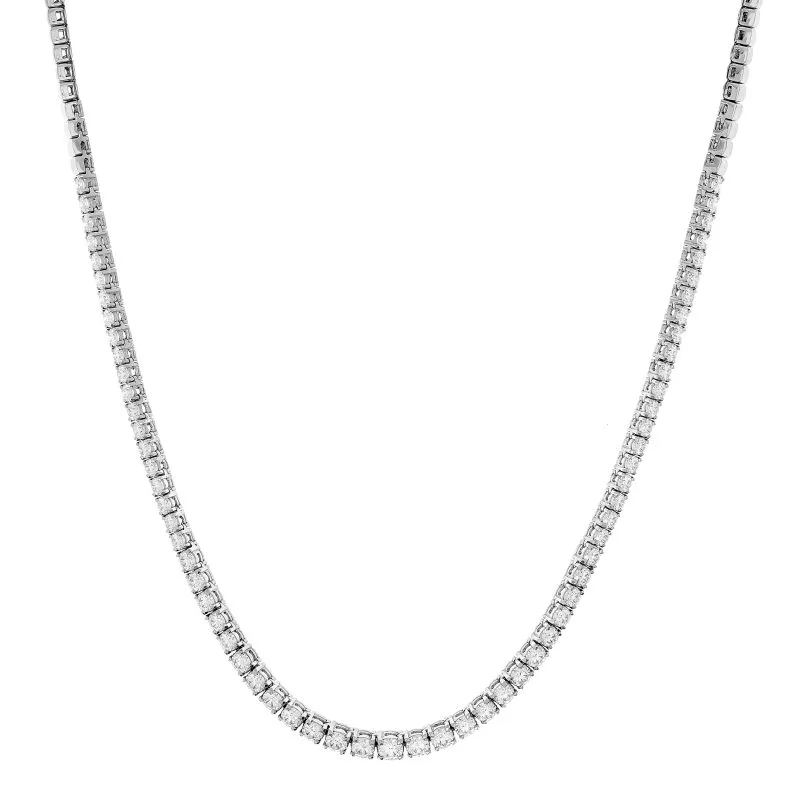 Aria zlatna ogrlica s dijamantima 9.08 ct