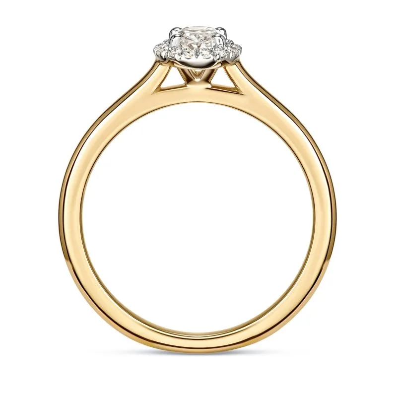 Enchante zlatni zaručnički prsten s dijamantom 0.32 - 0.41 ct