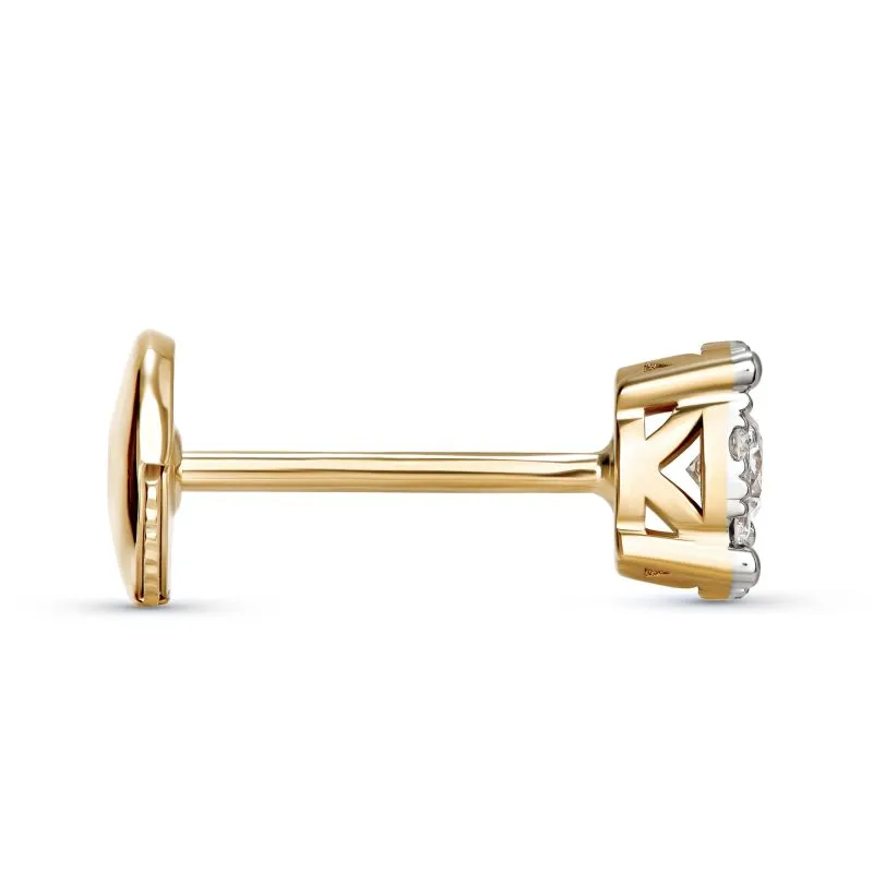 Pure Brilliance zlatne naušnice s dijamantima 0.29 ct